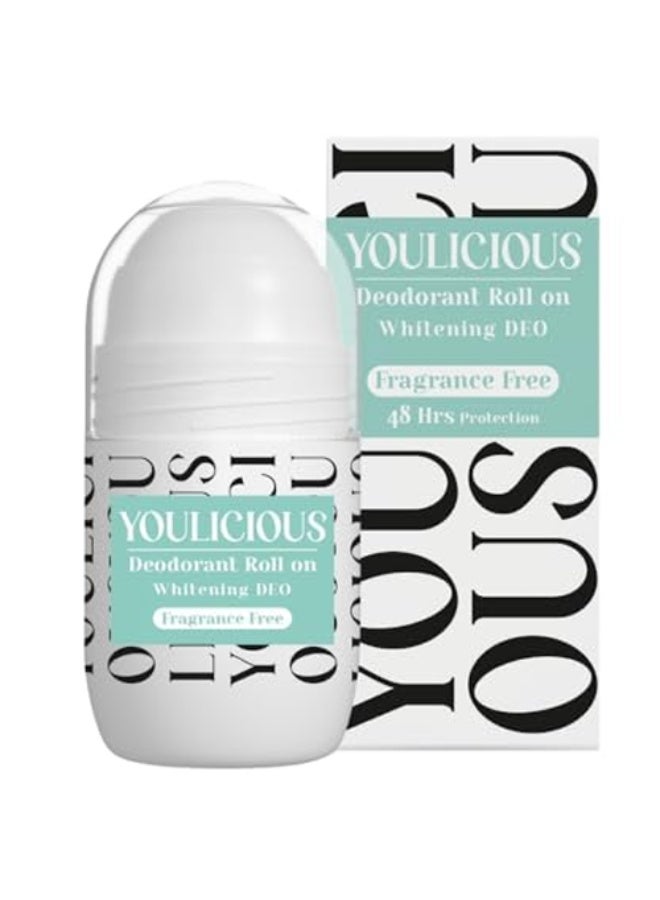 يوليشيوس مزيل عرق رول أون خالي من العطور يدوم 48 ساعة 50 مل - Image 1