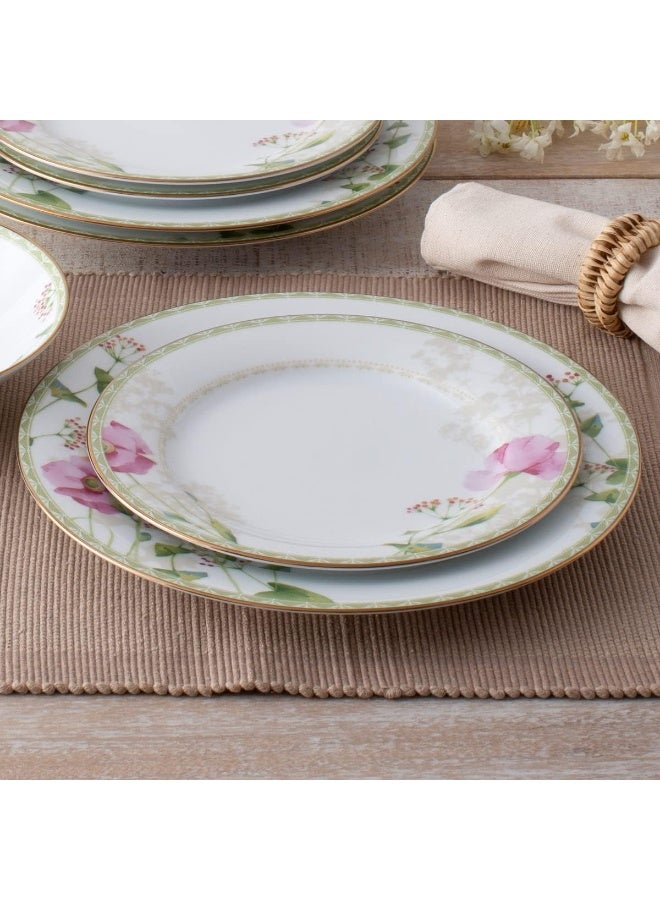 Noritake Poppy Place 5Piece Place Dinnerware Setting in White - Image 4