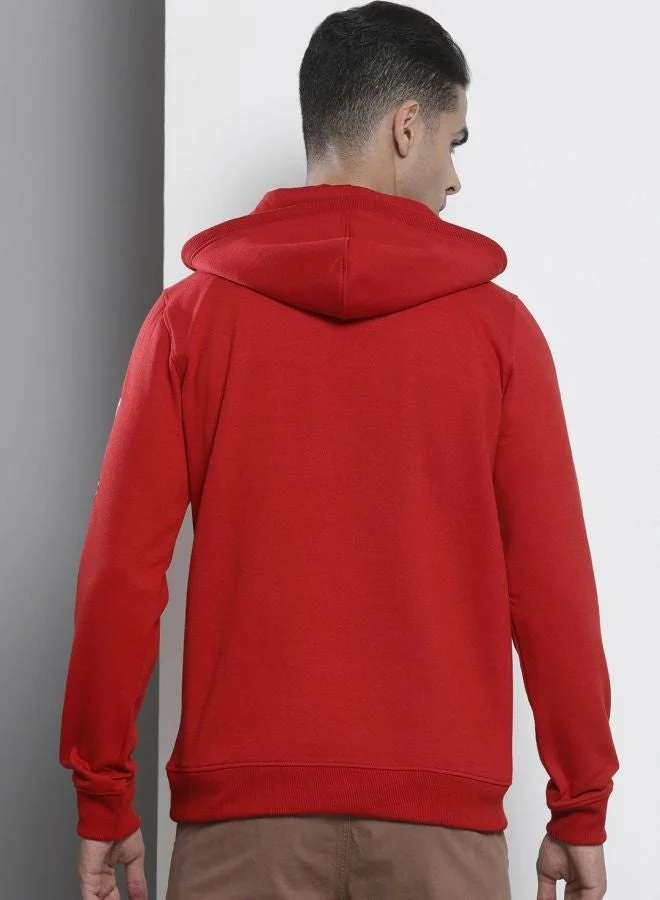 The Indian Garage Co  The Indian Garage Co Men Regular Fit Printed Round Neck Full Sleeves Sweatshirt  | Best Price UAE