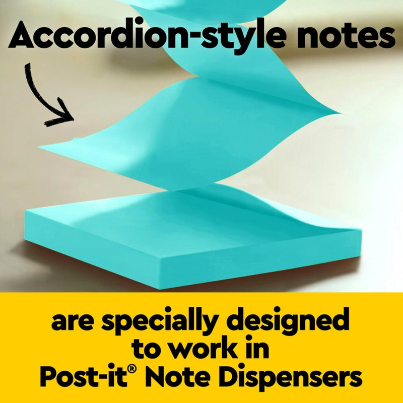 Post-it Pop-up Notes, 3x3 in, 12 Pads, America's #1 Favorite Sticky Notes, Poptimistic, Bright Colors, Clean Removal, Recyclable - Image 5