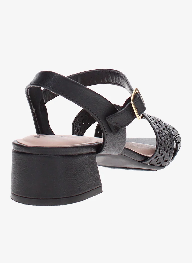 Modare Black Modare Women’s Flat Sandals with Back Strap – Secure Fit and Lightweight Daily Wear for Women | Best Price UAE