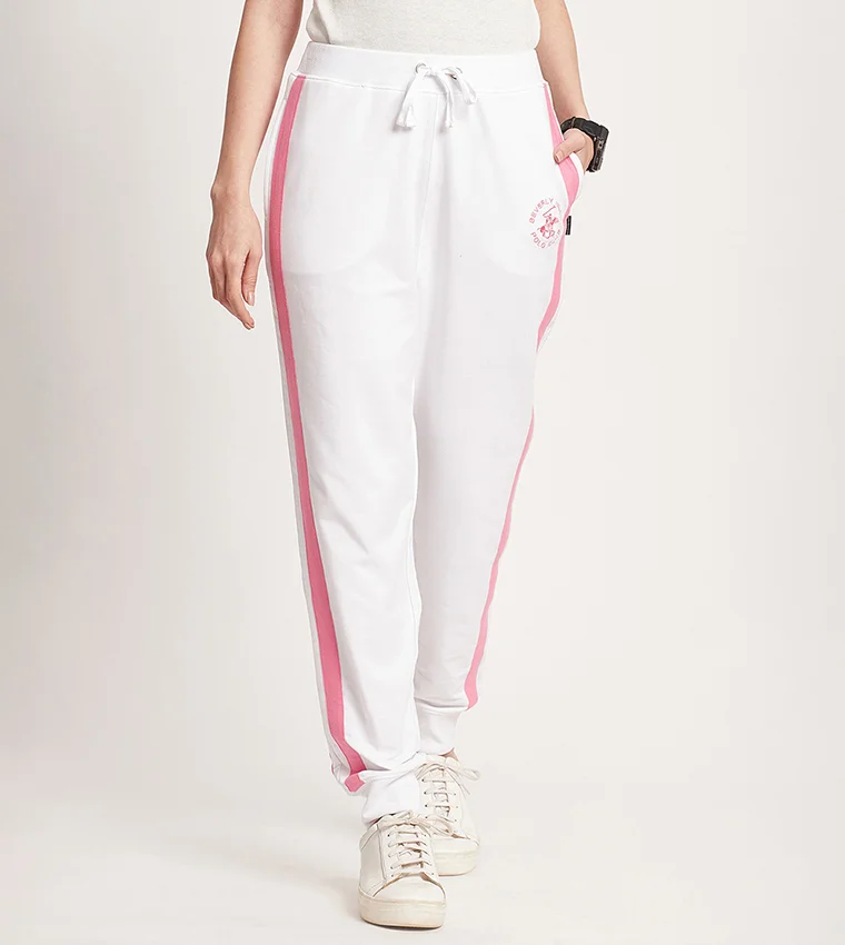 بيفرلي هيلز بولو كلوب بنطلون رياضي بيفرلي هيلز بولو كلوب بشعار مطرز ورباط