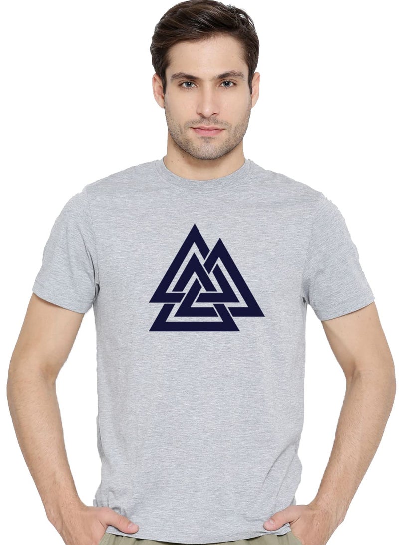 ADRO 100% Cotton Lycra Tshirts for Men Combo Pack of 3 | Regular Fit | Printed T Shirt | Round Neck Half Sleeve| Mens Tshirts|RCM3_POC-MU_Set-NB_TKT-GR_L - Image 4