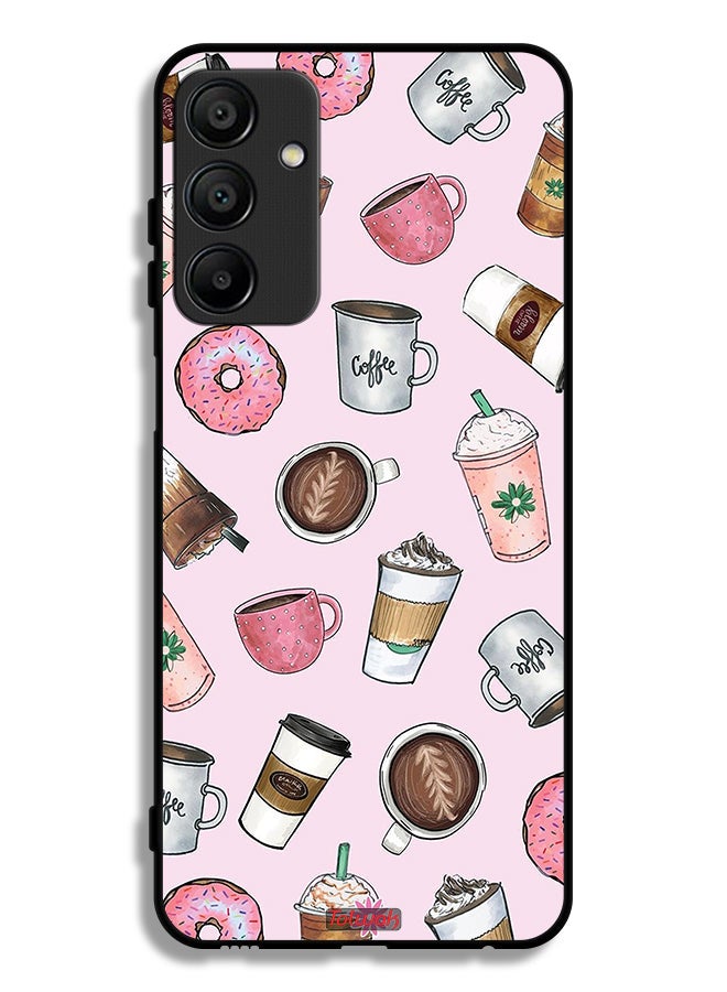 Tolwak Samsung Galaxy A15 4G Protective Case Cover Coffee Lover Art - Image 1