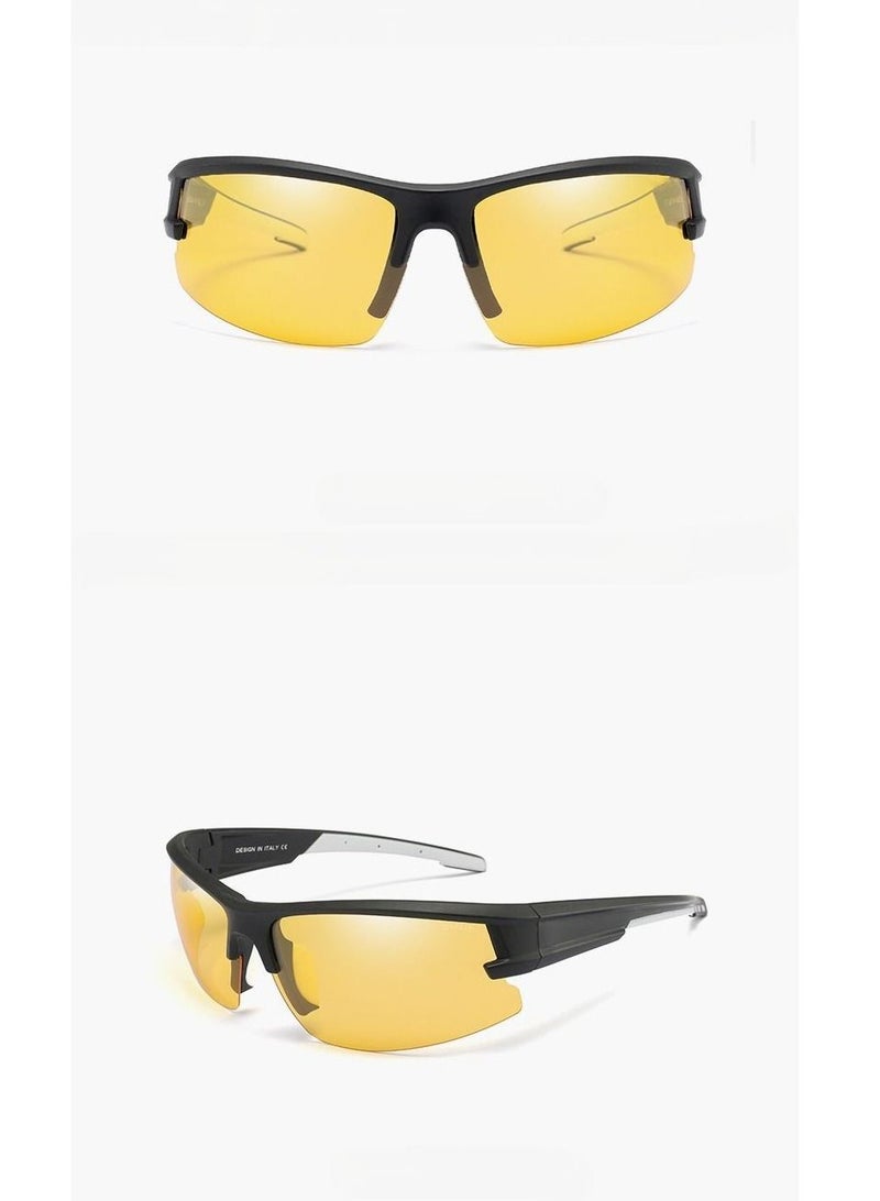 HDCRAFTER New Men's Sports Polarization UV Protection Sunglasses - Image 2