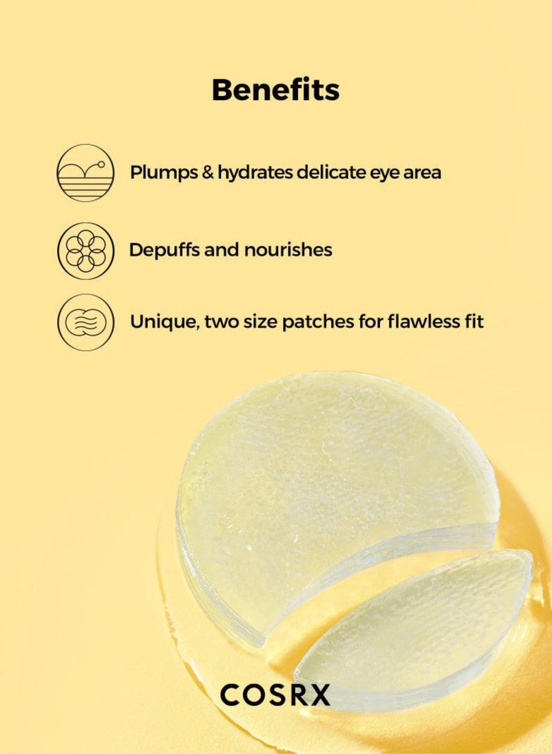 COSRX Advanced Snail Hydrogel Eye Patch Visibly Hydrate, Plump, And Brighten For Radiant Eyes 60 Patches 3.17ounce - Image 3