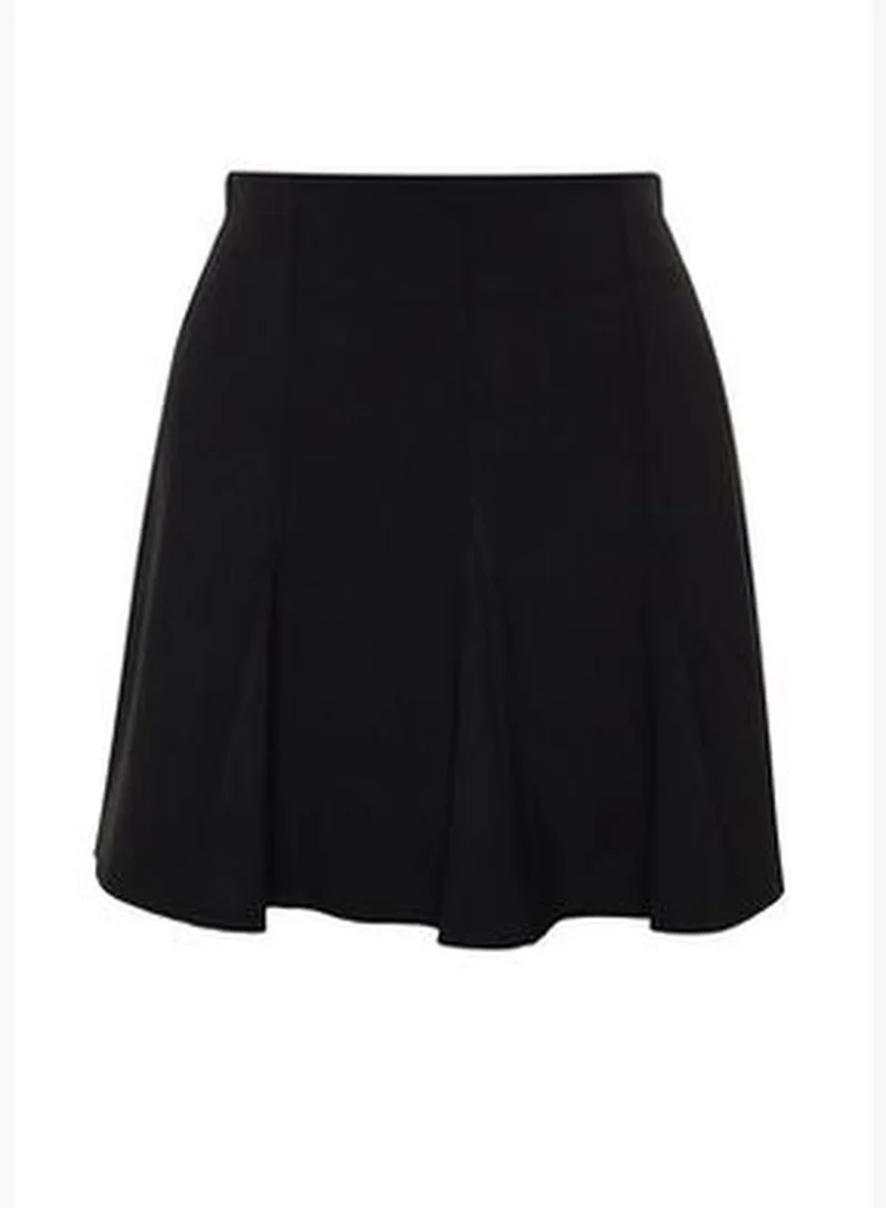 trendyol Black Premium High Quality Godeli Mini Woven Skirt TWOAW24ET00308