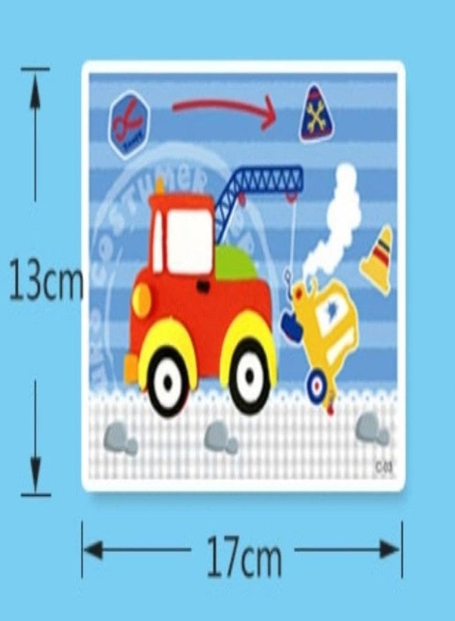 مجموعة أدوات فنية وحرفية من TINY TOYS CO للأولاد والبنات من 4 إلى 8 سنوات، خالية من الفوضى، لا تحتاج إلى غراء أو مقص، أنشطة رسم ممتعة للأطفال (ملصقات EVA ثلاثية الأبعاد) - Image 5