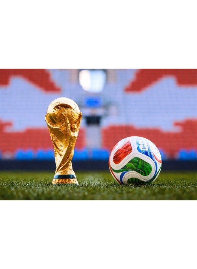 HOMESTAR Football World Cup 2026 Trionda Official Size 5, adult players practice football, professional football soft cover sports football indoor and outdoor children's football youth - Image 5