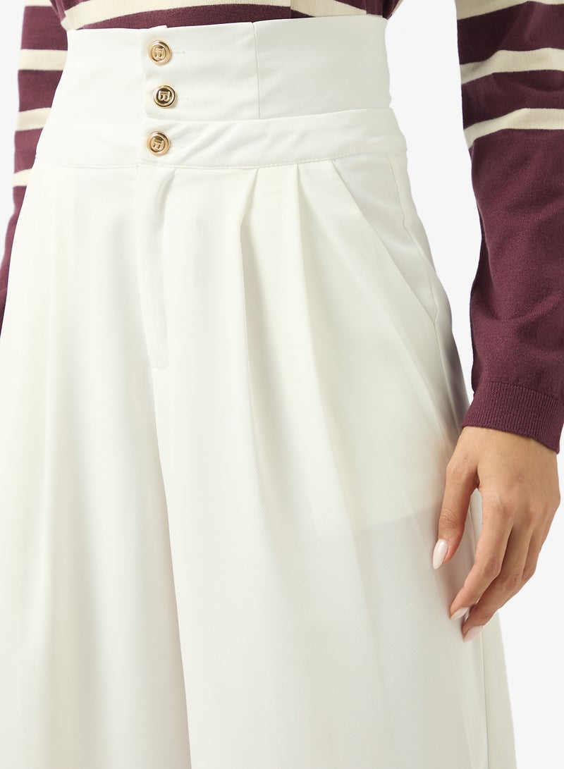 ELLA سروال مفصل عالي الخصر - Image 4