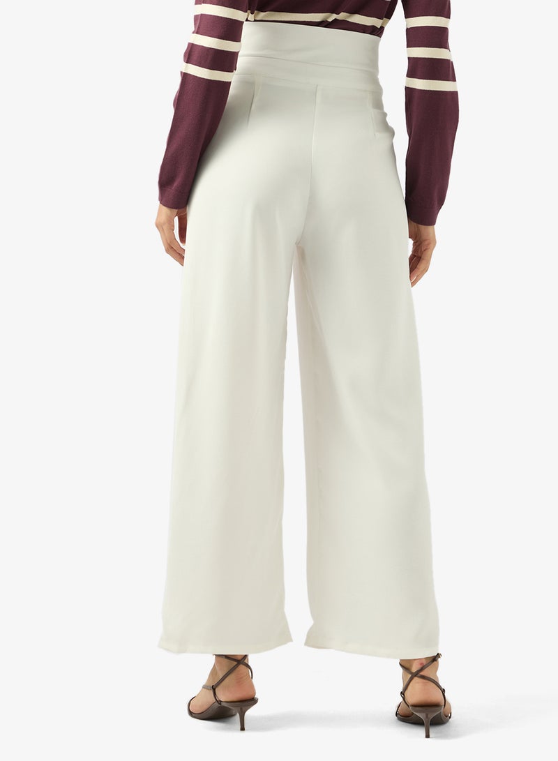 ELLA سروال مفصل عالي الخصر - Image 3