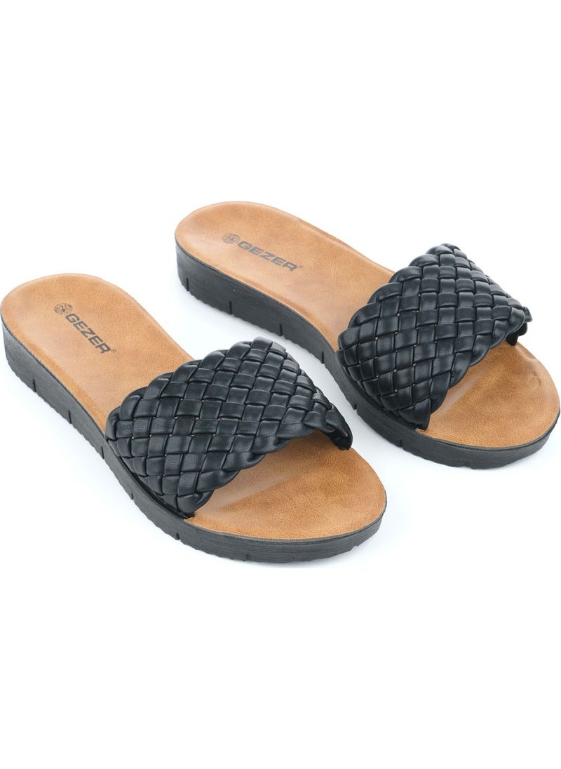 Gezer - Summer Faux Leather Women's Slippers - Image 1