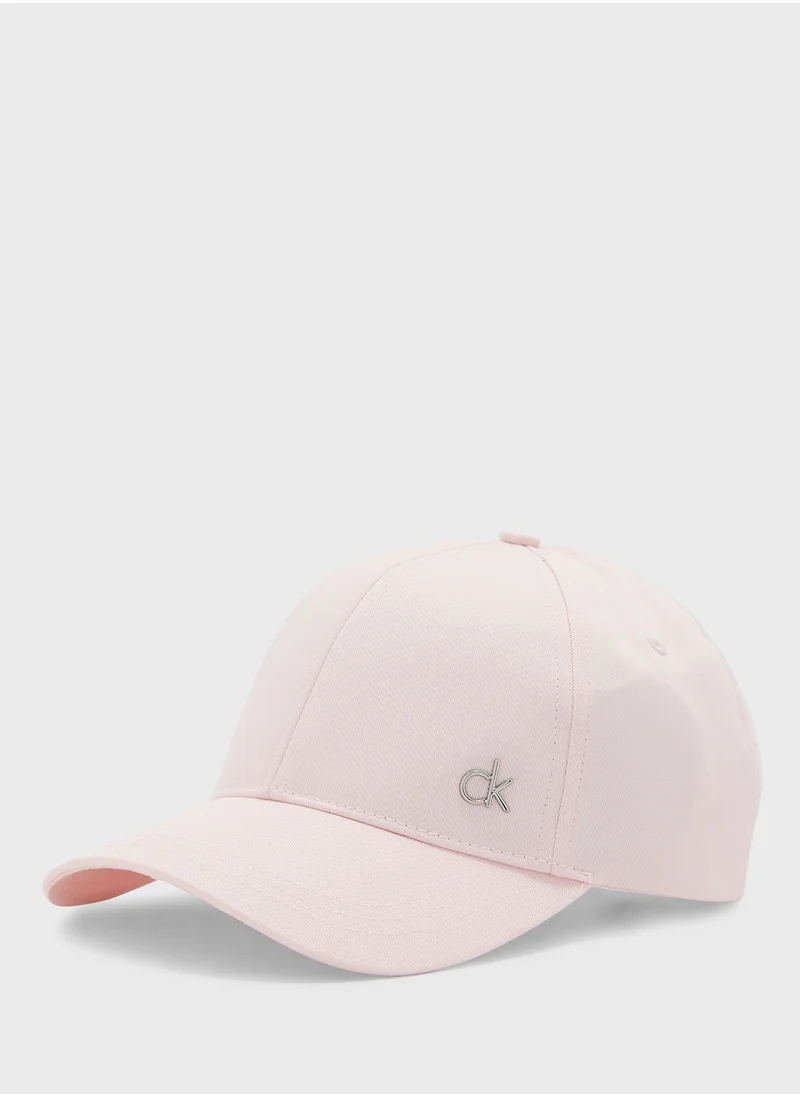 كالفن كلاين Logo Curved Peak Cap