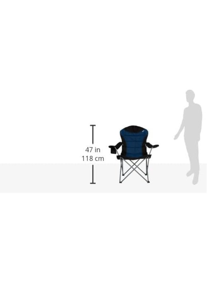 Kampa XL High Back Chair Midnight 86x56x107cm - Image 2