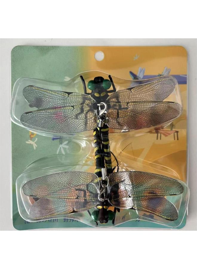 Export To Japan Outdoor Mosquito Repellent Simulation Big Dragonfly Mosquito Repellent Artifact Model Toy-wing Length 12cm-Colour:Dragonfly-cardboard Pack 2  - Image 1