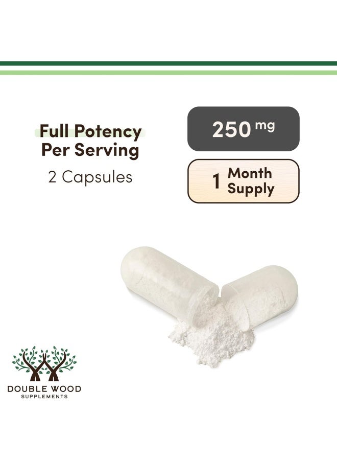 Double Wood Supplements NMN (Nicotinamide Mononucleotide) 250mg, 60 Capsules - 30 Servings Double Wood Supplements - Image 4