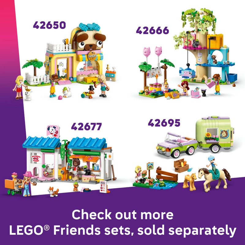 LEGO Friends Pet Accessories Van Toy with Pet Figures 42678 (Age 6+, 237 Pieces) - Image 5