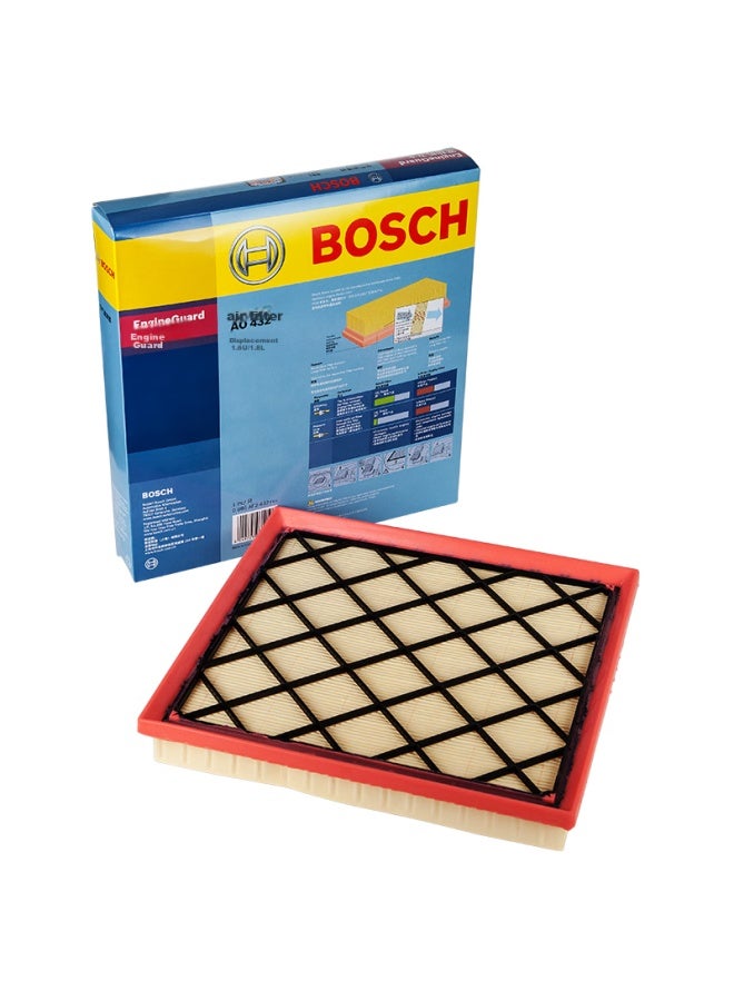 Bosch Air Filter Element, Air Cleaner, Air Filter 2432, Compatible With Chevrolet Cruze/cruze Classic - Image 4