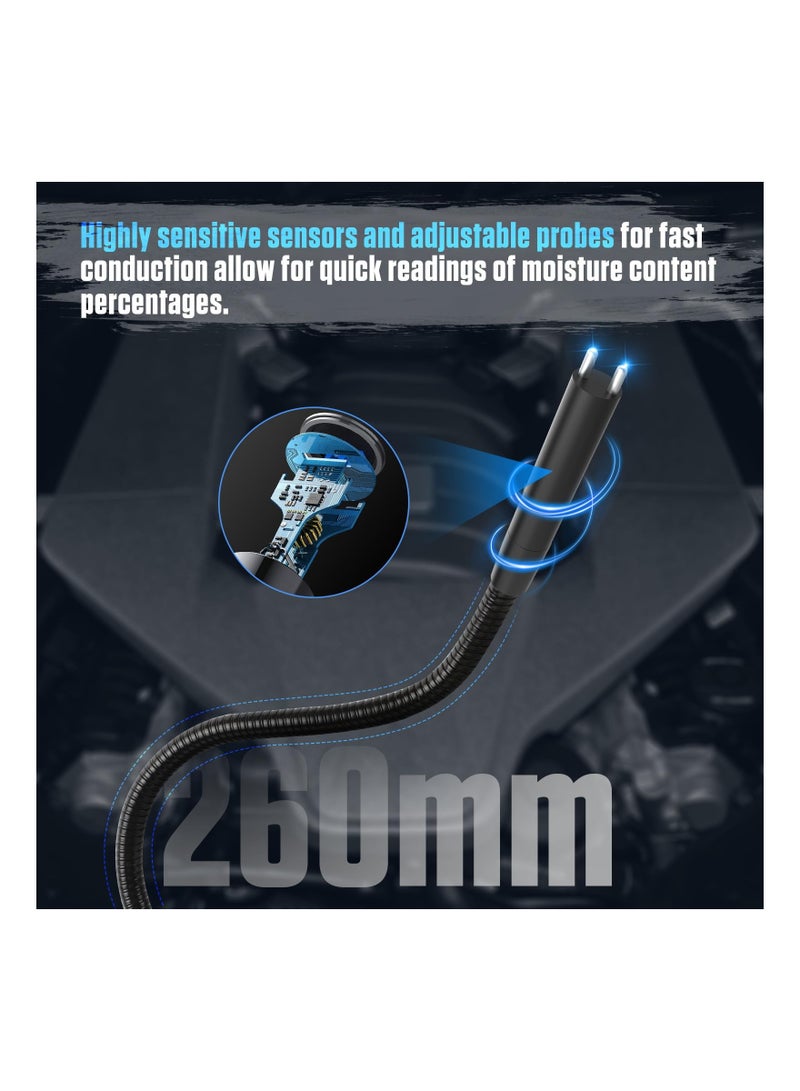 كابتن تيك Brake Fluid Tester with 2.8 Backlit Display and Audible Alarm - Moisture Detector for DOT3, DOT4, DOT5.1 Brake Fluids, Compatible with Most Vehicles (1 Pack) - Image 5