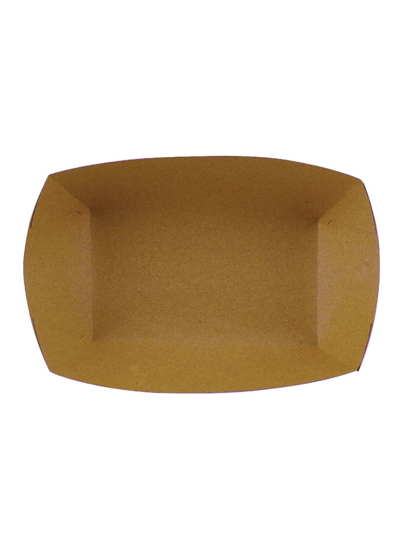 AY CABRON Ay Cabron™ Brown Disposable Paper Food Tray 1.5Kg (3 lb)  - Image 3
