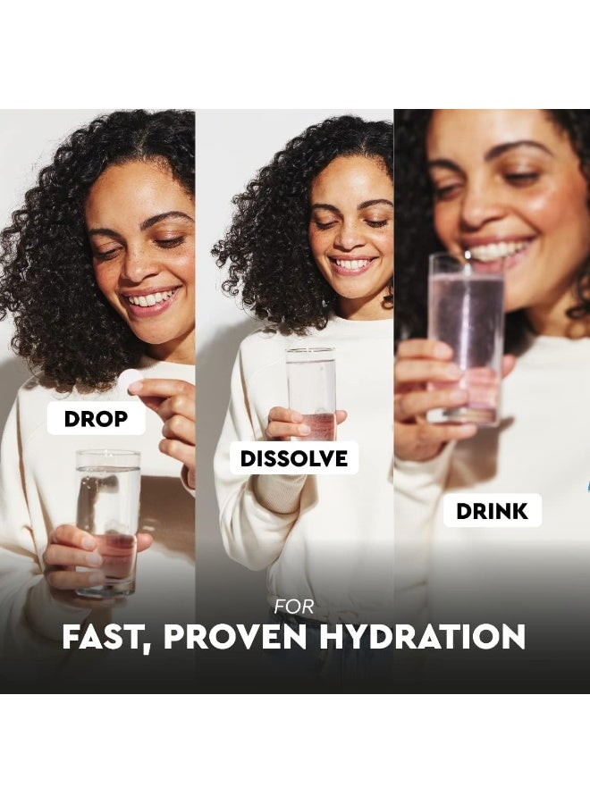O.R.S Hydration Tablets - Soluble Sports Hydration Tablets With Natural Lemon Flavour, 24 Tablets