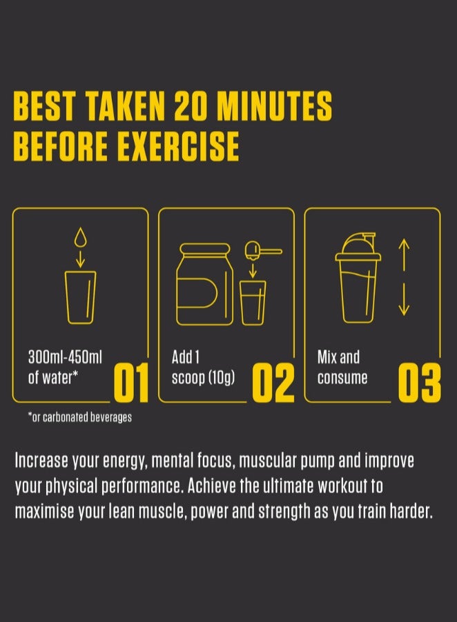 فيول أب باي كال فويل-أب من ككال - قبل التمرين - نكهة المانجو - 1.8 جرام بيتا ألانين - 1.5 جرام سيترولين - 180 ملجم كافيين - 30 حصة - 300 جرام - Image 4