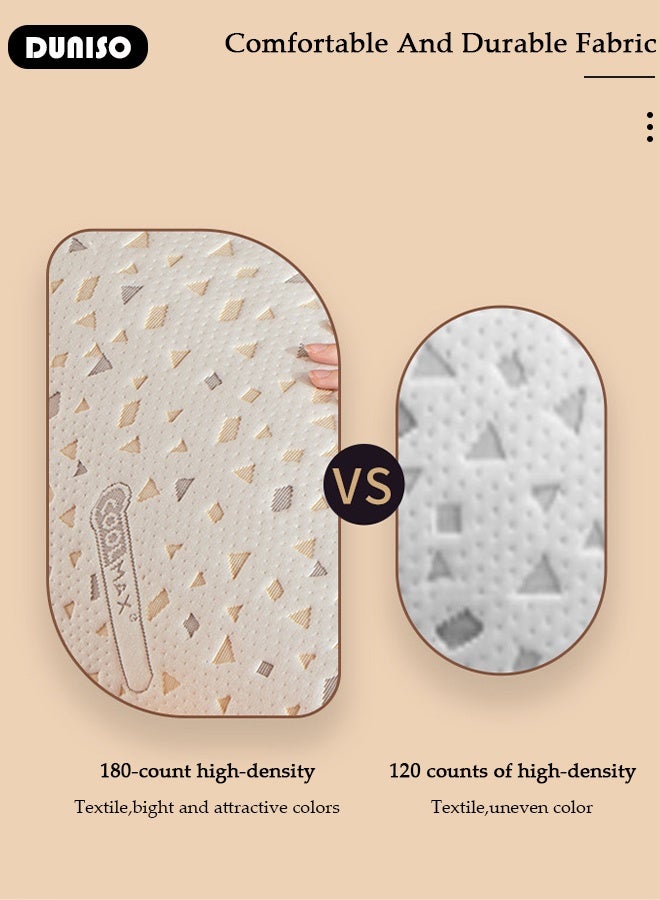 DUNISO Pregnancy Pillows for Sleeping,U-Shaped Maternity Pillow Soft Pregnancy Body Pillow with Removable Washable Cover,Support for Back, Legs, Belly,Hips of Pregnant Women - Image 5
