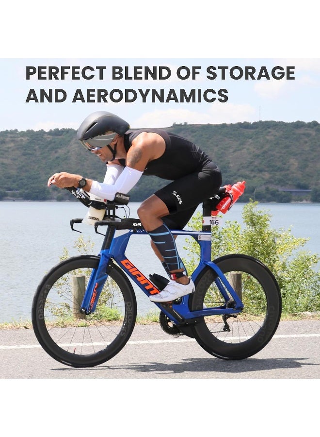 SLS3 Top Tube Bike Bag - Lightweight Aero Bag for Triathlon and Cycling with Custom Fit - Image 2
