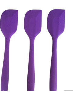 Fireproof Non-Stick Silicone Flat Spatula, Dough Scraper Set of 3 Purple - pzsku/Z3DA18816A8B59E1072B9Z/45/_/1725725645/e0264095-d079-4608-a836-7c57d4244749