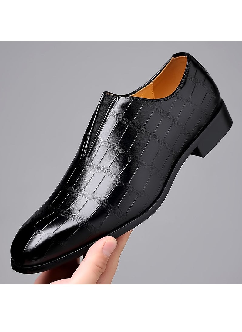 KUYING - New Men's Business Leather Shoes - Image 1