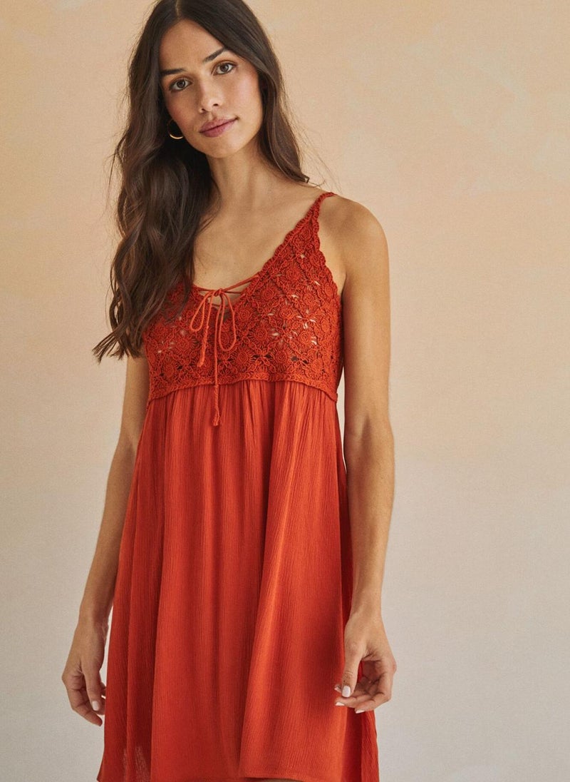 women'secret Strappy Tiered Nightdress - Image 1