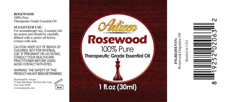 Artizen 30ml Oils - Rosewood Essential Oil - 1 Fluid Ounce - Image 2