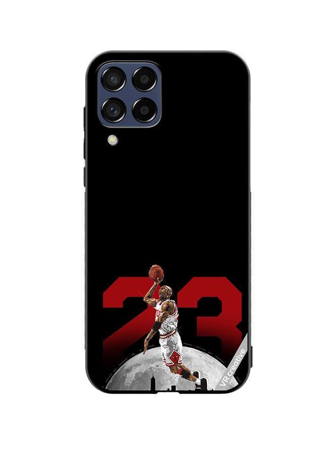 VR CREATIVE Protective Case Cover For Samsung Galaxy M53 Lebron 23 Over The City Design Multicolour - Image 1