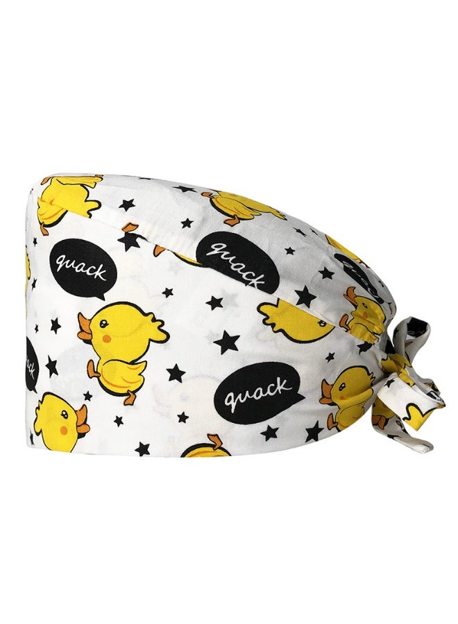 NIBEMINENT Adjustable Medical Scrubs Hats Lab Working Cap Surgicals Hat Nurse Dentist Nursing Accessories Scrub Caps Cook Head Over Hats