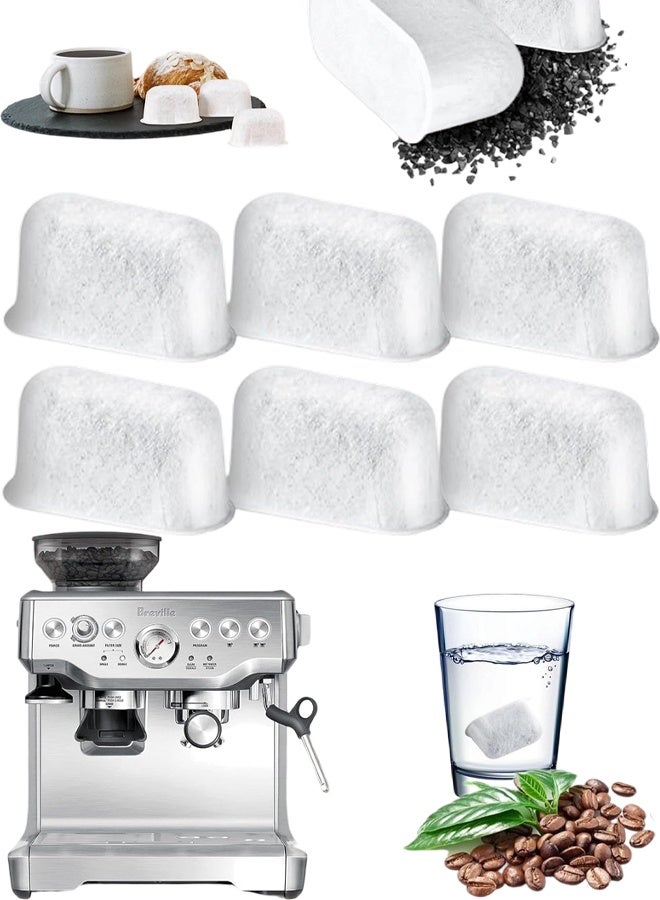 6Pack Charcoal Coffee Filter Replacement - Image 1