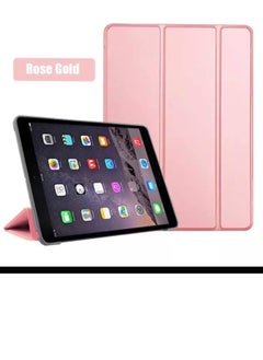 Smart leather bag in rose gold color with smart feature for iPad  MINI 1/2/3