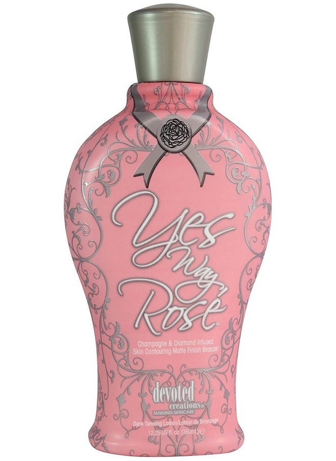 ديفوتيد كريشونز لوشن تسمير البشرة Yes Way Rose من Devoted Creations سعة 12.25 أونصة 