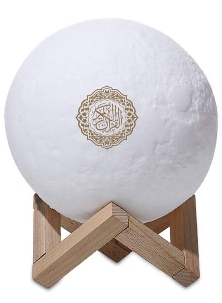Raxoom 3D Quran Moon Speaker with Bluetooth & Remote Control – Portable Night Light - Image 1