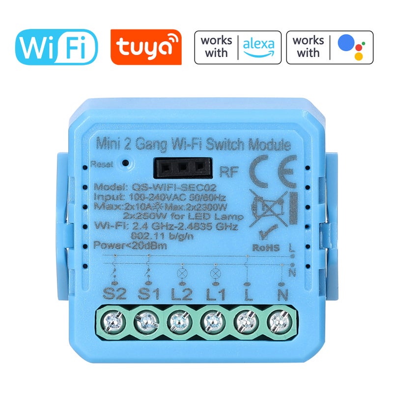 Wifi Switch Module: Compact PC Material - App Remote Control & Voice Control Switch Module for Home Electrical Appliances - Image 1