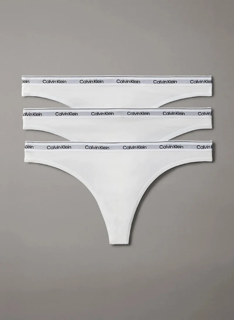 3 Pack Thongs - Modern Logo
