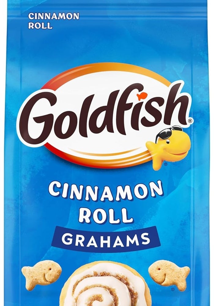 Goldfish Grahams Cinnamon Roll Baked Snack Crackers, 6.6 Oz Bag - Image 1
