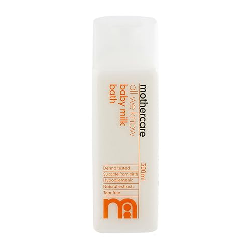 Mothercare Unisex Hypoallergenic Baby Body Milk - White - Image 1