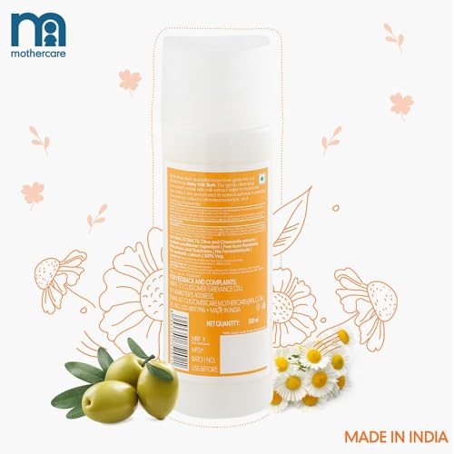 Mothercare Unisex Hypoallergenic Baby Body Milk - White - Image 3