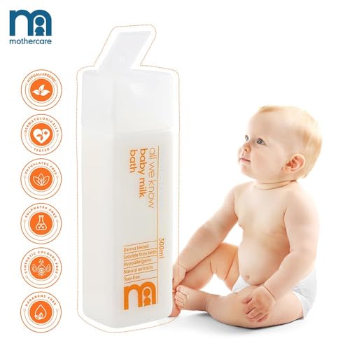 Mothercare Unisex Hypoallergenic Baby Body Milk - White - Image 4