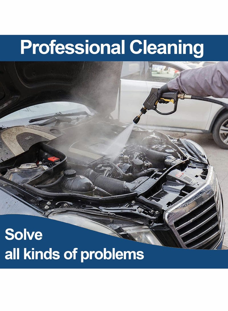 Excefore Sewer Jetter Nozzles Kit, Rotating Button Nose Jetting Nozzle Stainless Steel Fixed Jetting Nozzle Replacement Kit with Different Model for 1/4 Inch Pressure Washer Accessories up to 5000 PSI - Image 4