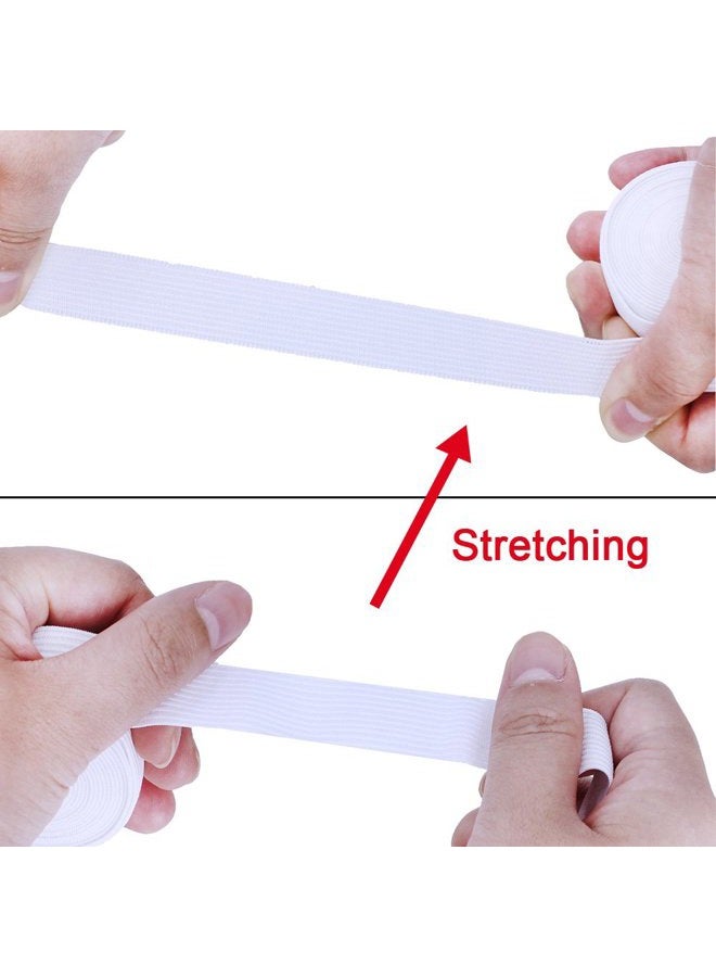 Supla 11 Colors Rainbow Tulle Rolls Tulle Netting Rolls Tulle Fabric Spool Ribbon 6" by 25 Yards/Spool and Sewing Scissor Measuring Tape Knit Elastic Spool for Table Skirt Tulle Skirt - Image 3