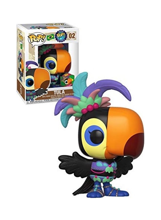 نيبمينينت مجسم شخصية تولا من مجموعة بوب آراوند ذا ورلد 7 x 5 4بوصة - Image 2