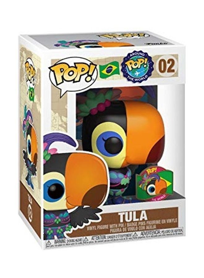 نيبمينينت مجسم شخصية تولا من مجموعة بوب آراوند ذا ورلد 7 x 5 4بوصة - Image 3