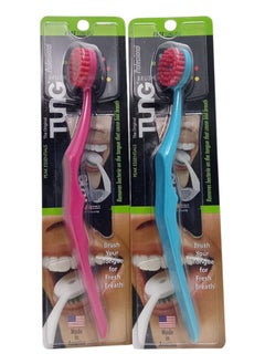 Tung Tongue Cleaning Brush, Multiple Colors  - Image 2