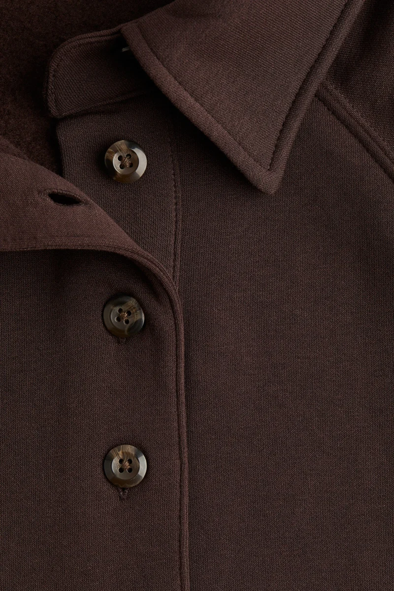 H&M Oversized polo sweatshirt